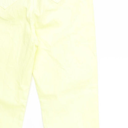 Womens UK Size 10 Preworn Regular Fit Skinny Pink Jeans