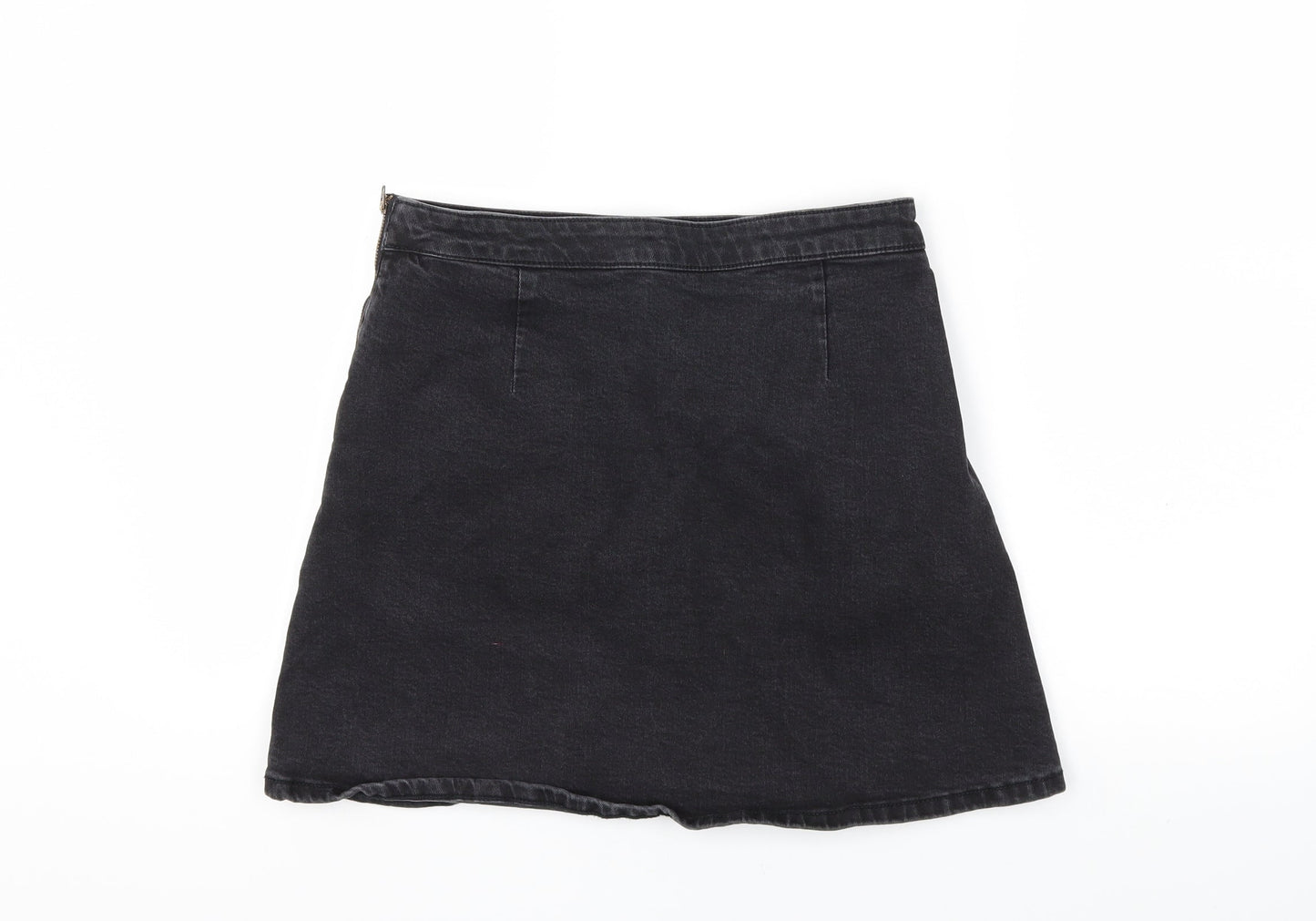 Womens UK Size 30 in Preworn A-Line Denim Skirt