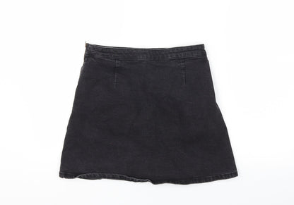 Womens UK Size 30 in Preworn A-Line Denim Skirt