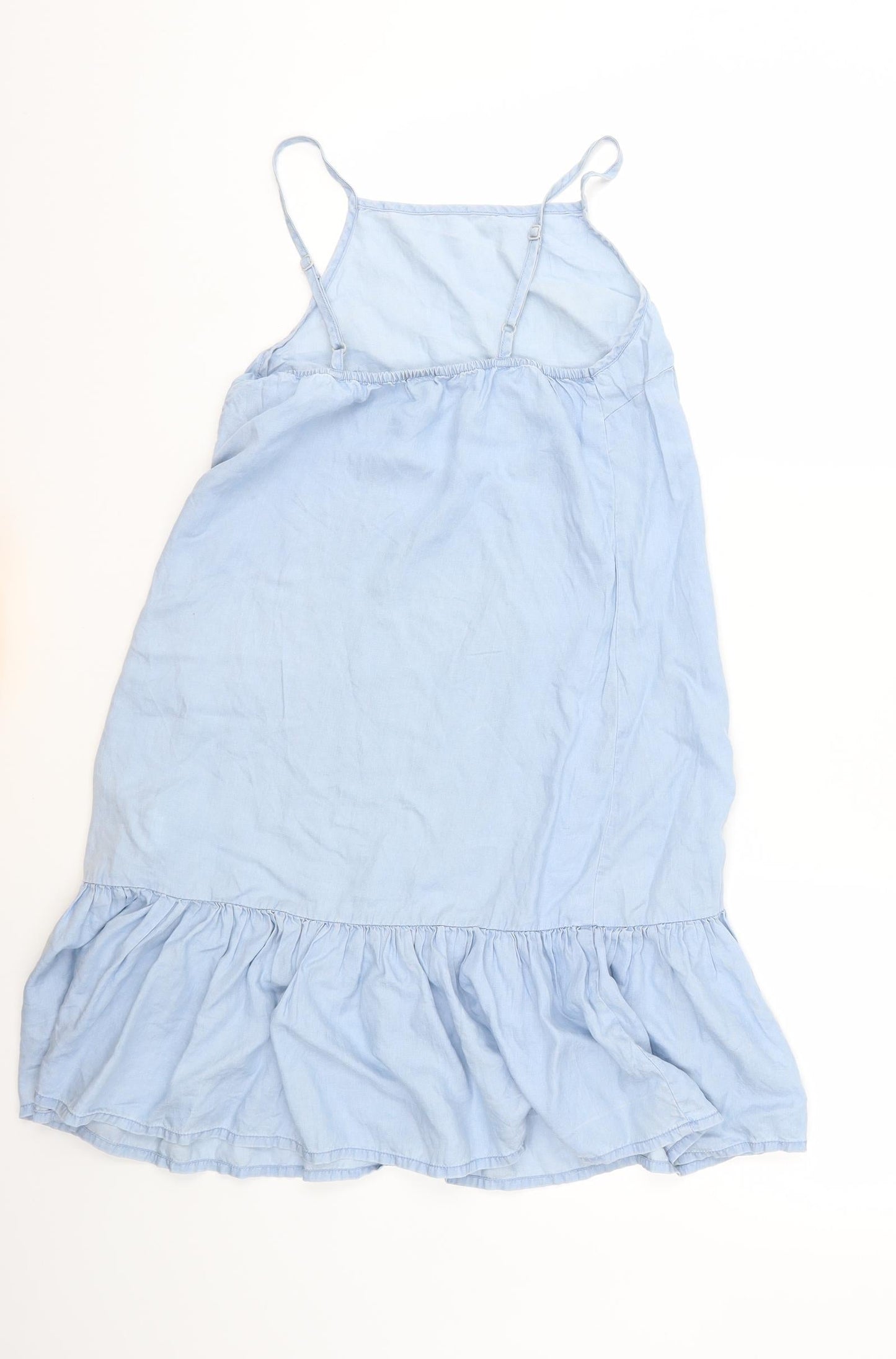 Denim & Co. Womens Blue   Shift  Size 4