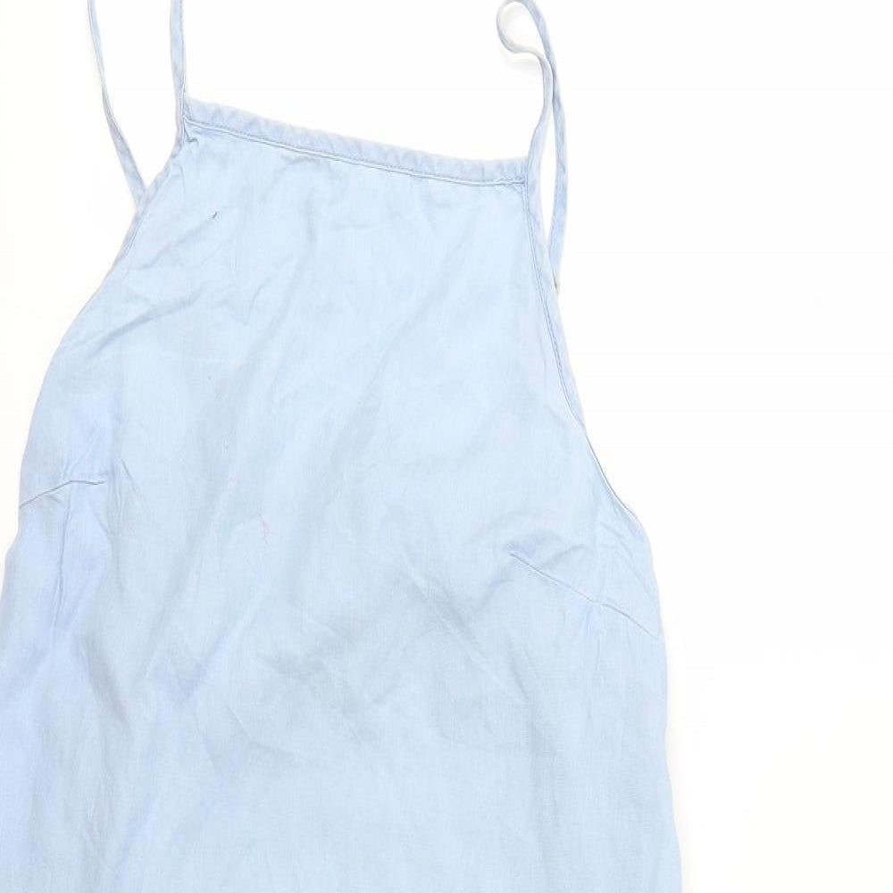 Denim & Co. Womens Blue   Shift  Size 4