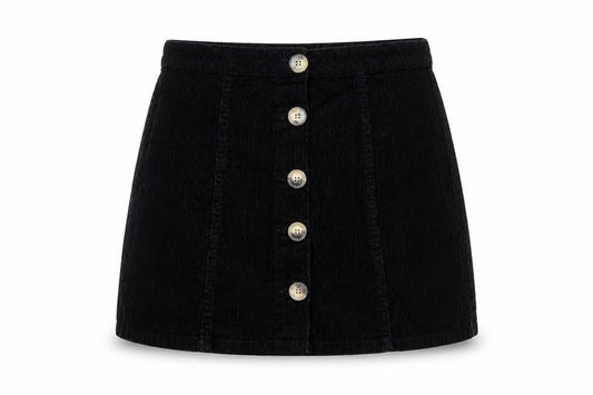 Womens UK Size 8 Denim & Co. Mini Corduroy Skirt