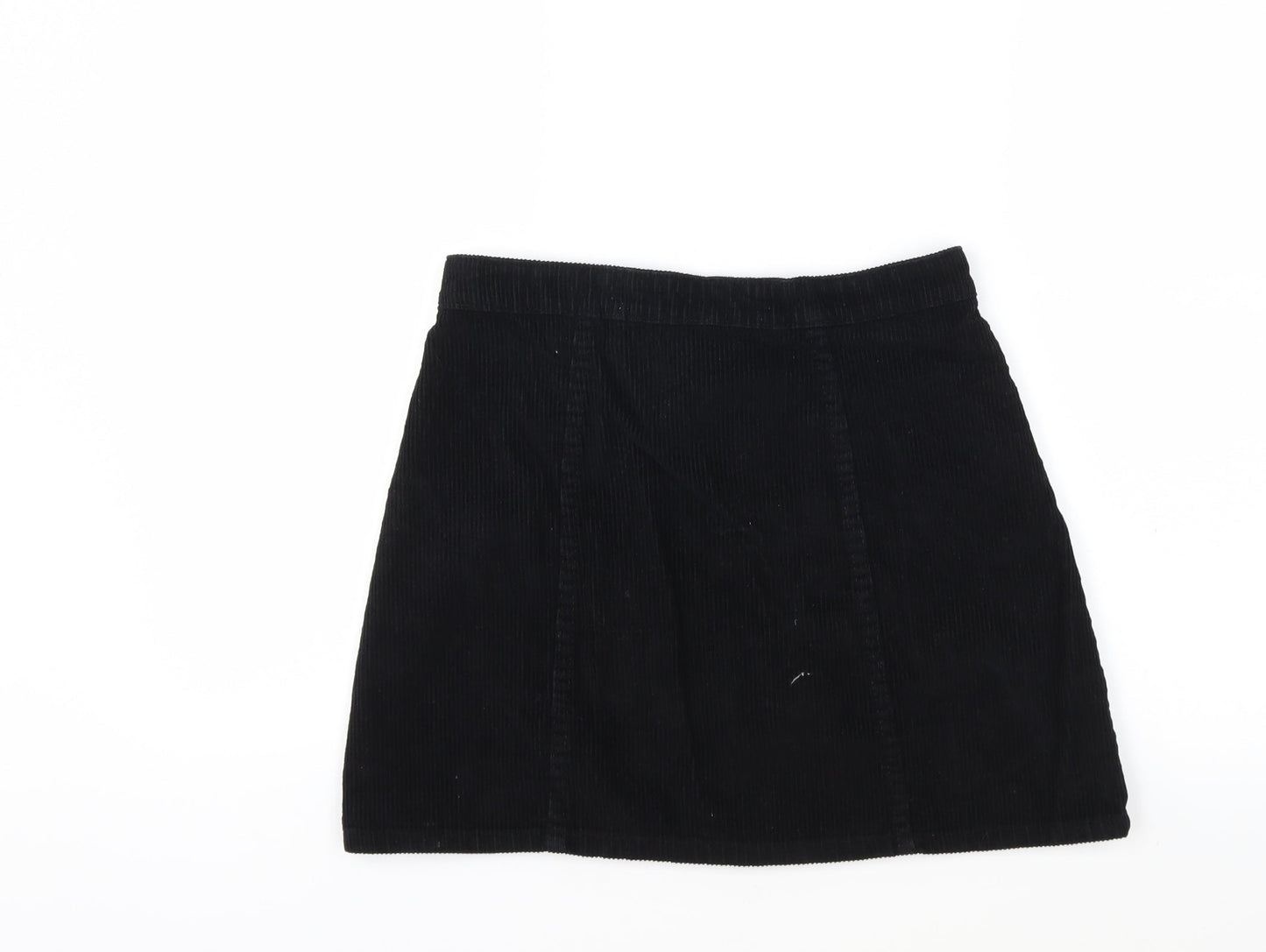 Womens UK Size 8 Denim & Co. Mini Corduroy Skirt