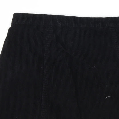 Womens UK Size 8 Denim & Co. Mini Corduroy Skirt