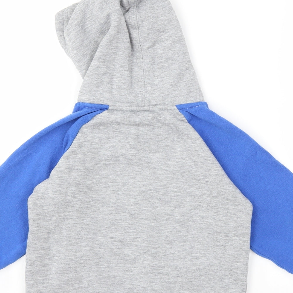 Slazenger Boys Grey   Pullover Hoodie Size 5-6 Years