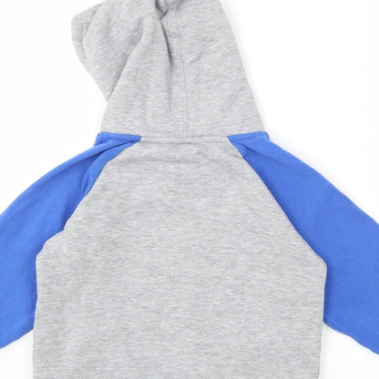 Slazenger Boys Grey   Pullover Hoodie Size 5-6 Years