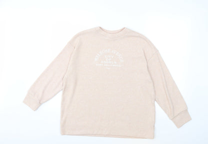 F&F Womens Pink  Knit Pullover Jumper Size XS