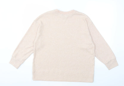 F&F Womens Pink  Knit Pullover Jumper Size XS