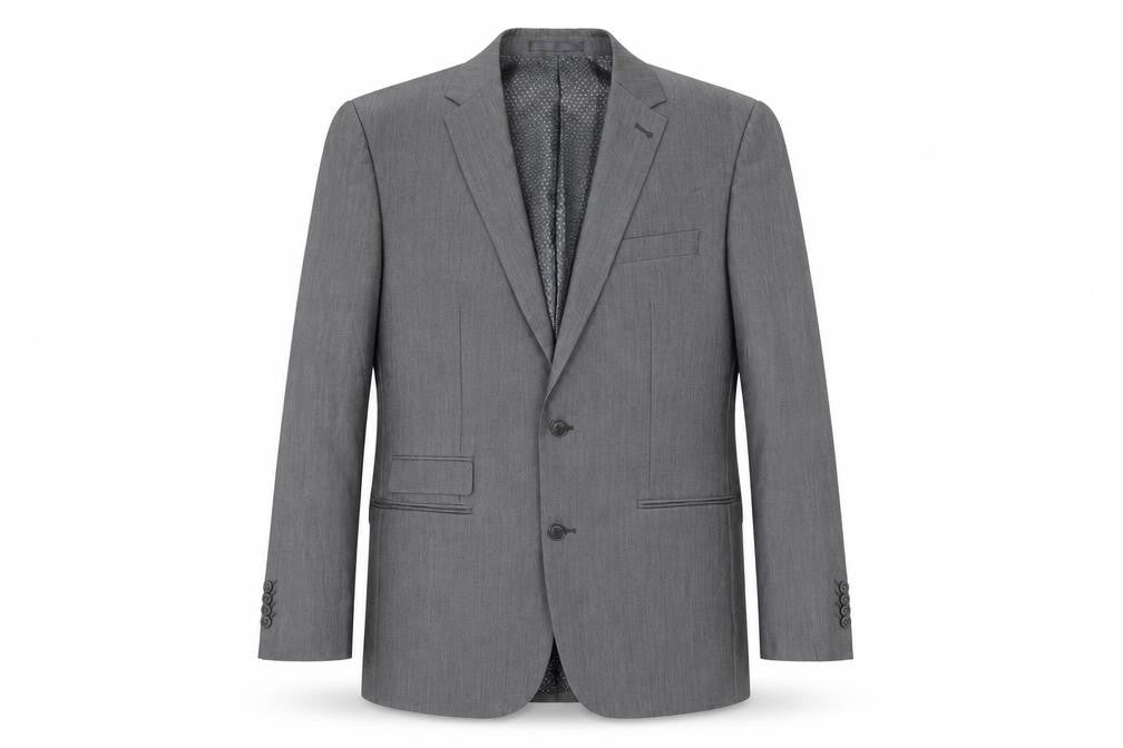 Aspen & Court Mens Grey   Jacket Suit Jacket Size 42