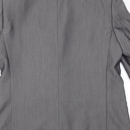 Aspen & Court Mens Grey   Jacket Suit Jacket Size 42