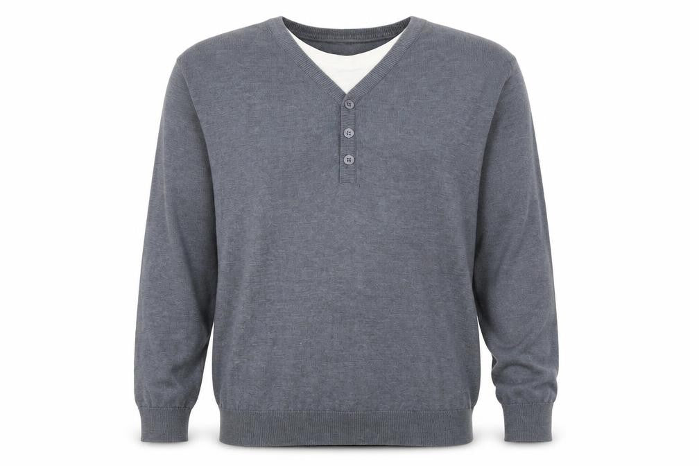 Mens UK Size XL Rapid Fire Grey Pullover Jumper