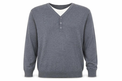 Mens UK Size XL Rapid Fire Grey Pullover Jumper