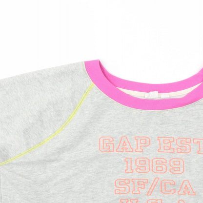 Gap Womens Grey   Pullover Sweatshirt Size L