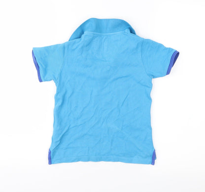 Simon Says Boys Blue   Basic Polo Size 5-6 Years