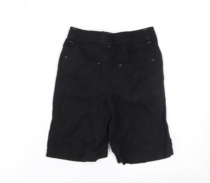 Rebel Boys Black   Cropped Trousers Size 5-6 Years