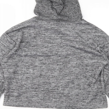 Primark Womens Grey   Pullover Hoodie Size S