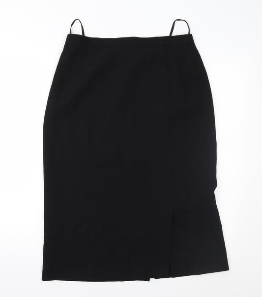 Basler Womens Black   Straight & Pencil Skirt Size 30 in