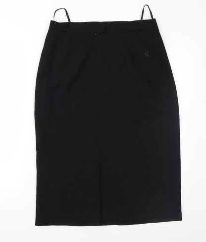 Basler Womens Black   Straight & Pencil Skirt Size 30 in