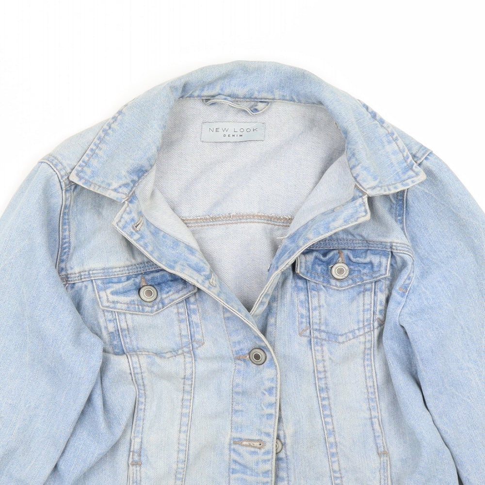 Womens UK Size 8 Newlook Blue Jacket