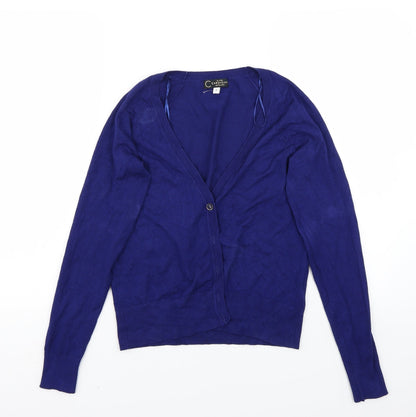 Newlok Womens Blue   Cardigan Jumper Size 10