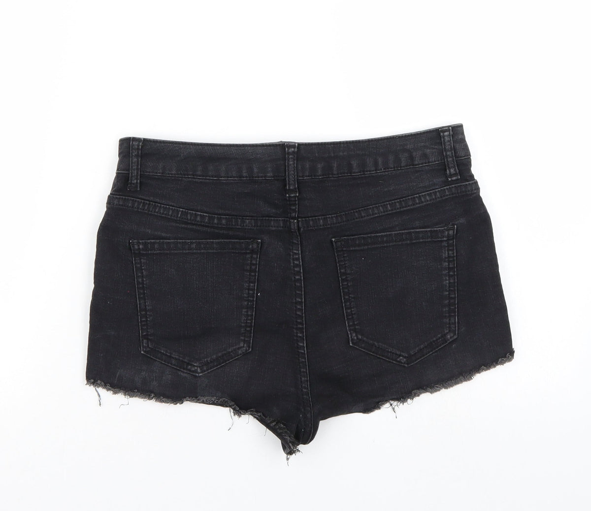Topshop Womens Black   Bermuda Shorts Size 28