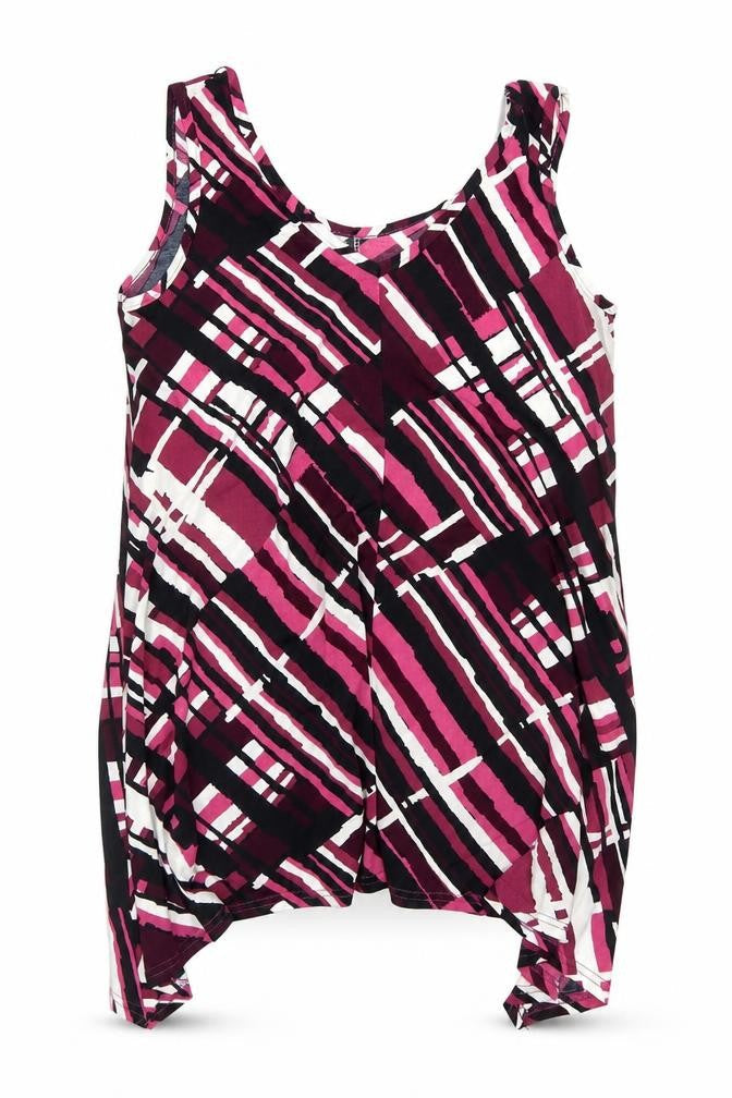 Womens UK Size M Reflections Pink Basic T-Shirt