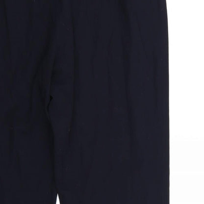 Womens UK Size 16 Marks and Spencer Regular Fit  Blue Trousers