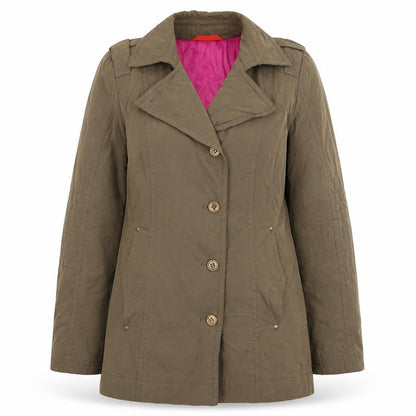 Cinoue Womens Brown   Jacket Coat Size S