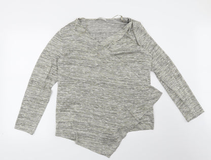George Womens Grey   Cardigan Jumper Size 12