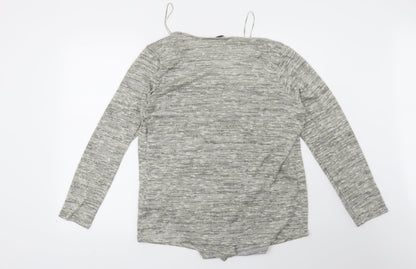 George Womens Grey   Cardigan Jumper Size 12