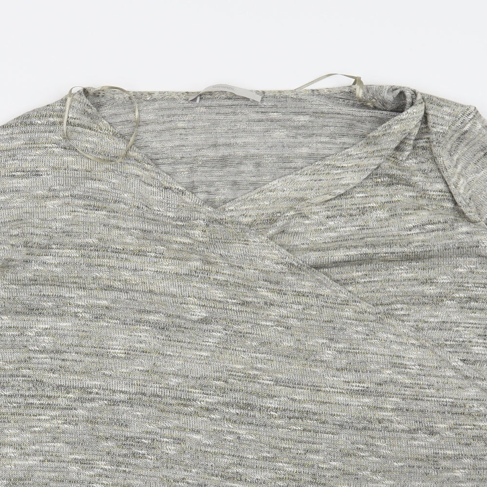 George Womens Grey   Cardigan Jumper Size 12