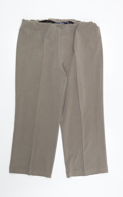 Preworn Womens Green   Trousers  Size 16 L24 in