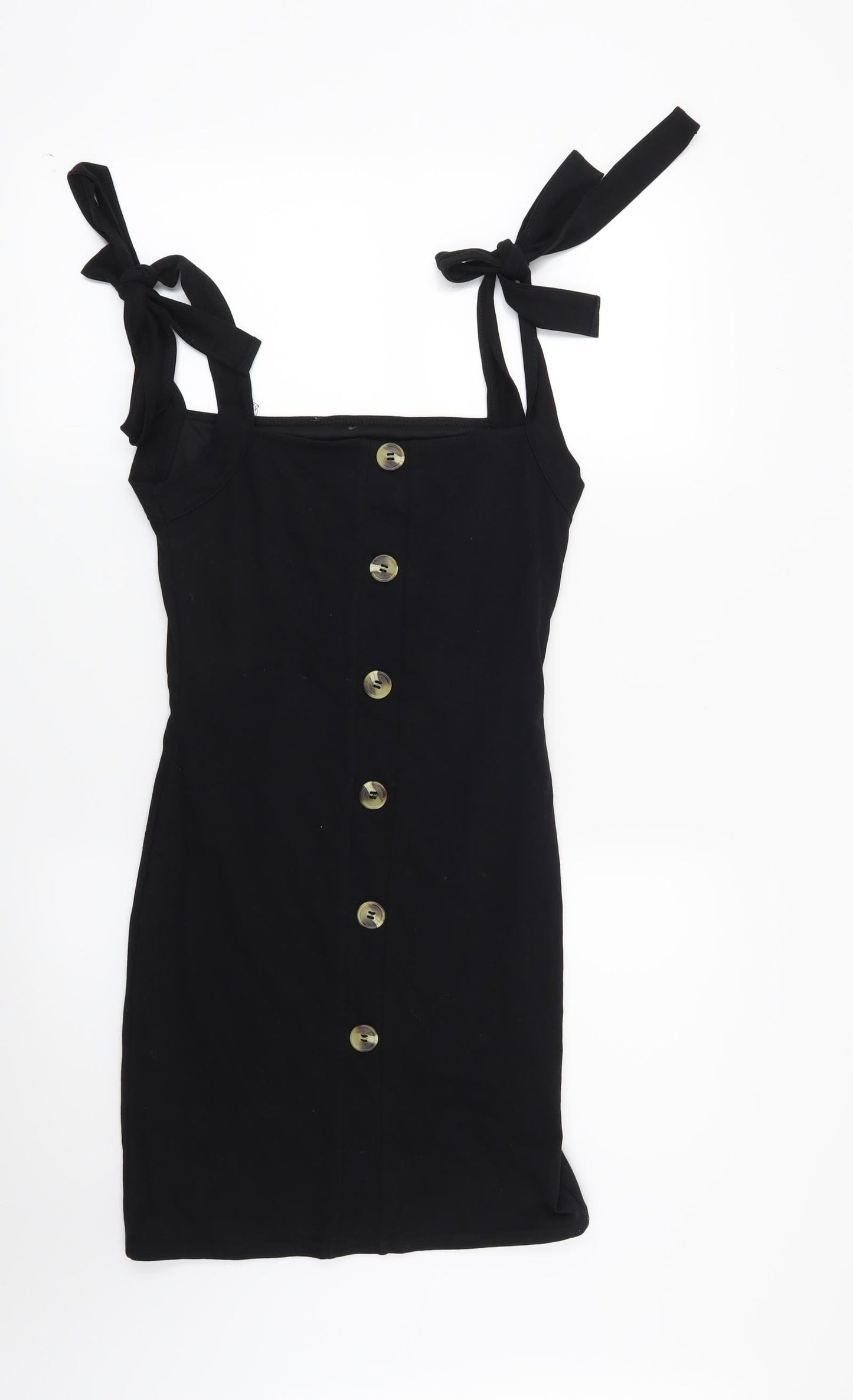 PRETTYLITTLETHING Womens Black   Bodycon  Size 4