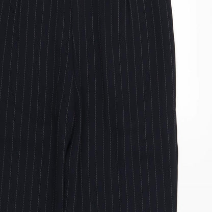 Womens UK Size 14 Marks and Spencer Regular Fit  Blue Trousers