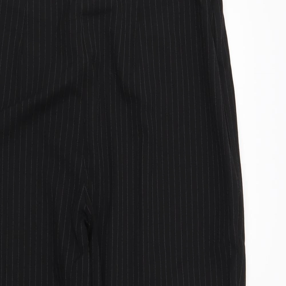 Womens UK Size 14 Marks and Spencer Regular Fit  Black Trousers