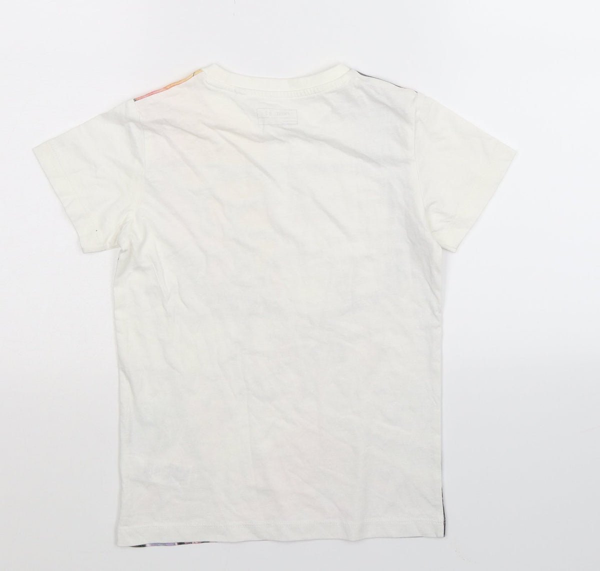 Next Boys White   Basic T-Shirt Size 6 Years