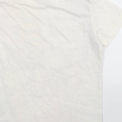 Next Boys White   Basic T-Shirt Size 6 Years