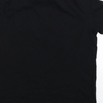 Preworn Boys Black   Basic T-Shirt Size M