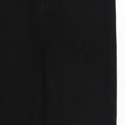 Bershka Womens Black  Denim Jegging Jeans Size 8 L27 in