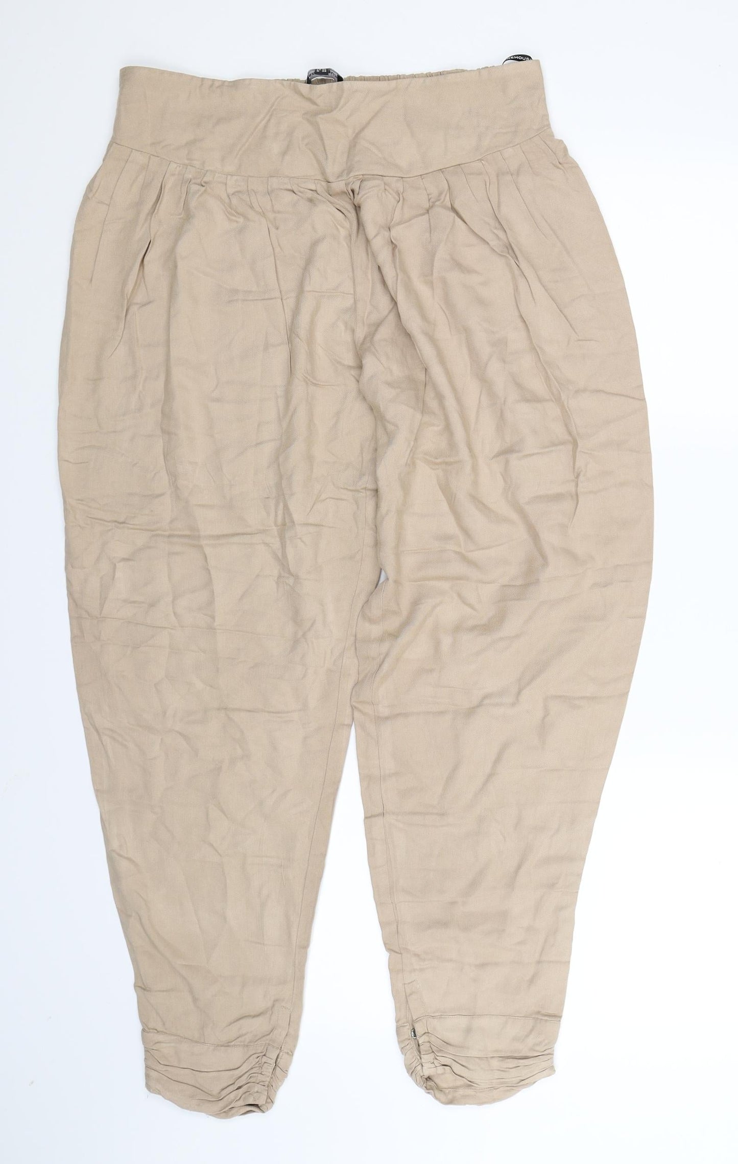 Warehouse Womens Grey   Trousers  Size 12 L28 in