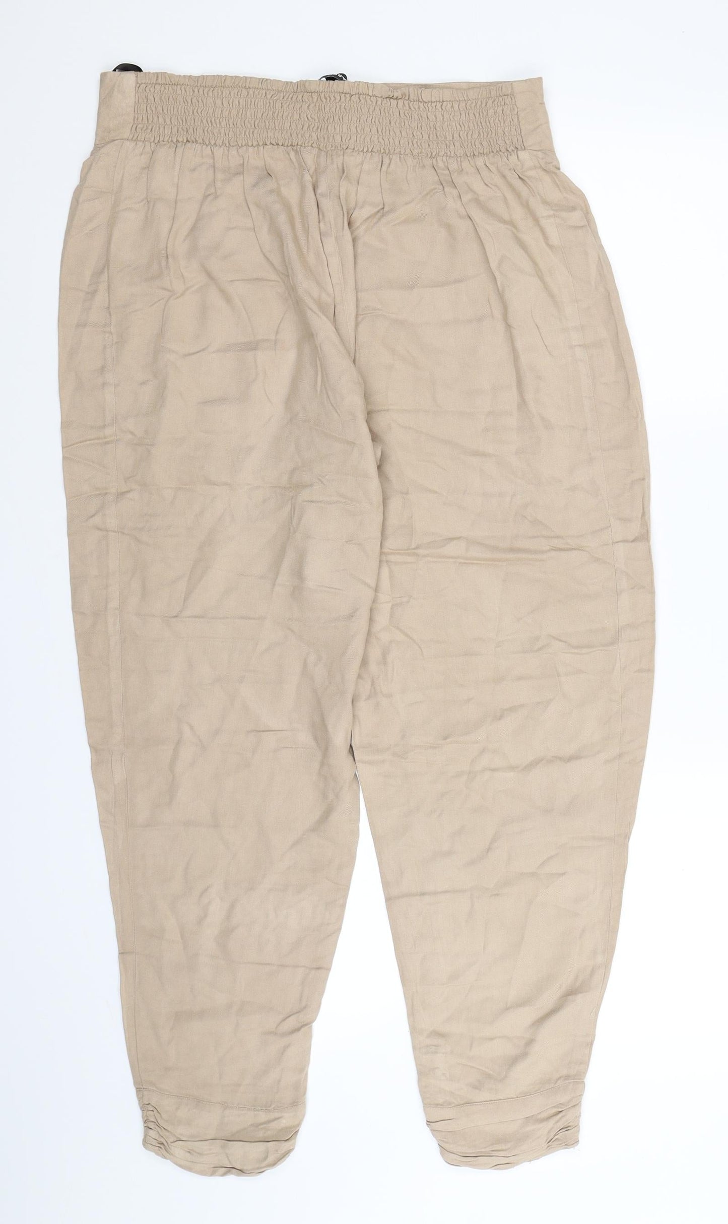 Warehouse Womens Grey   Trousers  Size 12 L28 in