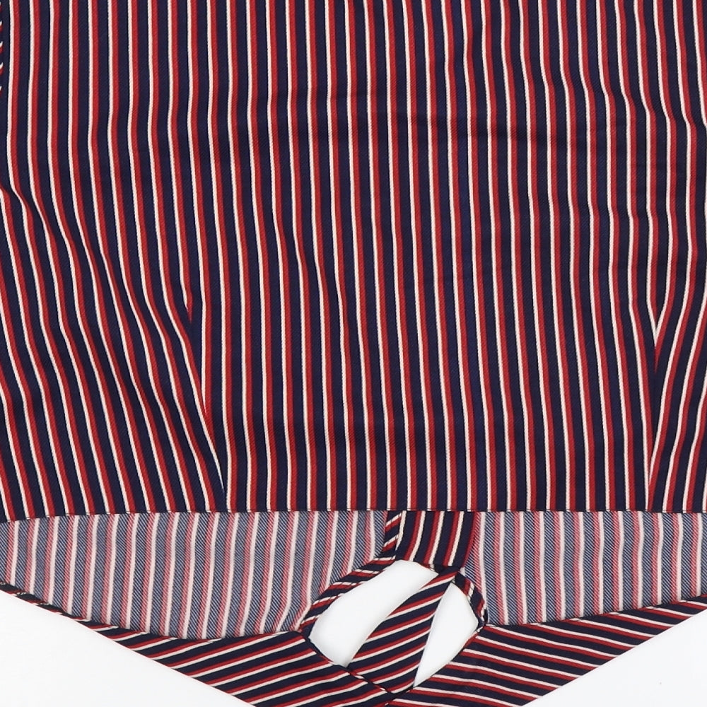 F&F Womens Multicoloured Striped  Basic Button-Up Size 16