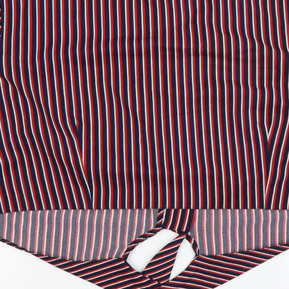 F&F Womens Multicoloured Striped  Basic Button-Up Size 16