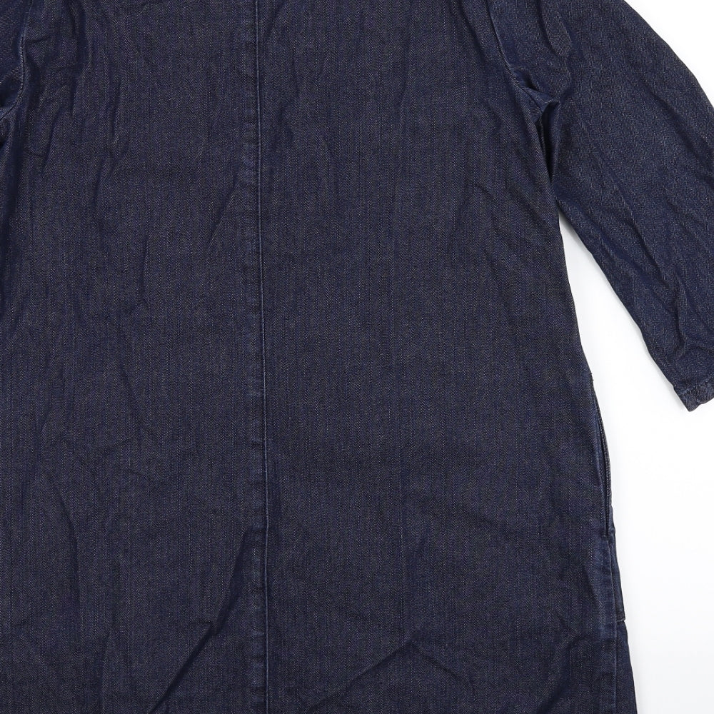 Warehouse Womens Blue  Denim Mini  Size 12
