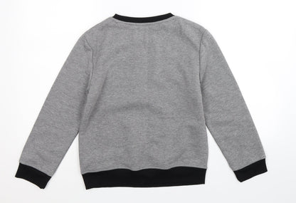 Primark Boys Grey   Pullover Sweatshirt Size 10-11 Years
