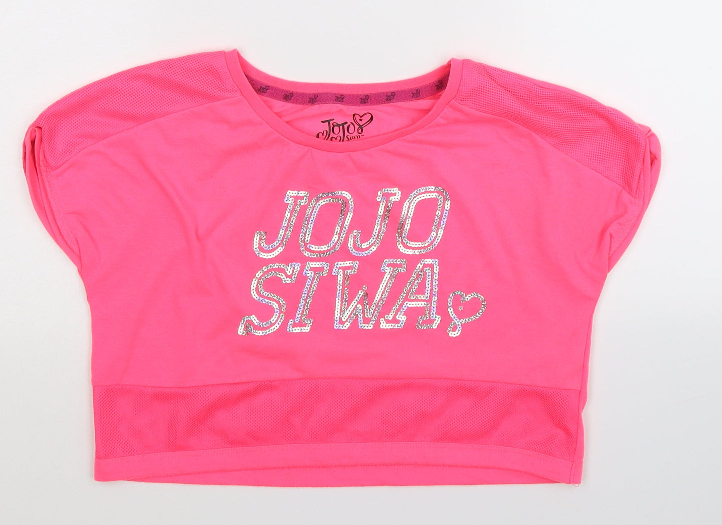 Primark Girls Pink   Basic T-Shirt Size 11-12 Years