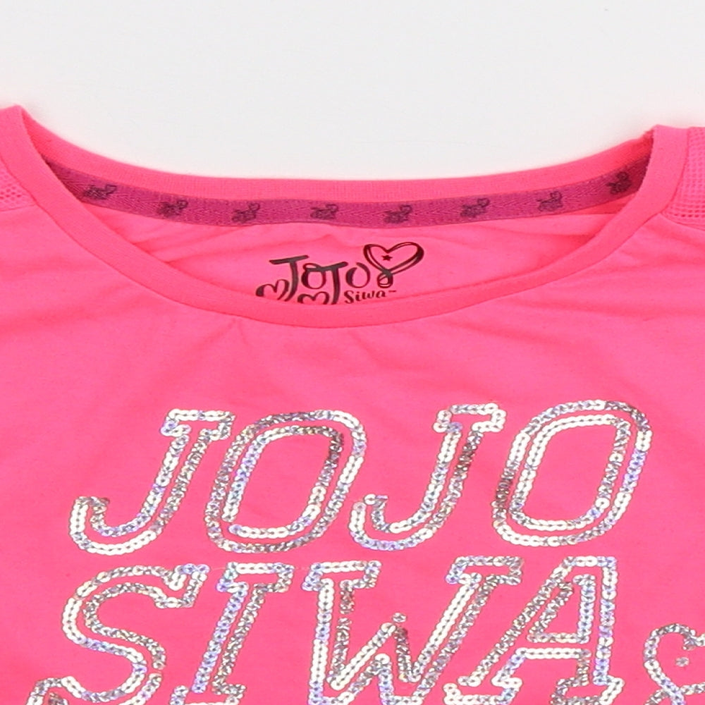 Primark Girls Pink   Basic T-Shirt Size 11-12 Years