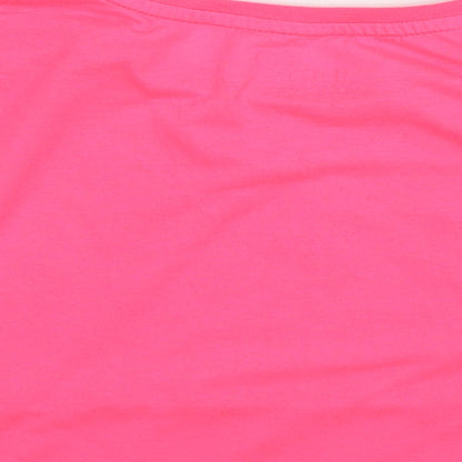 Primark Girls Pink   Basic T-Shirt Size 11-12 Years
