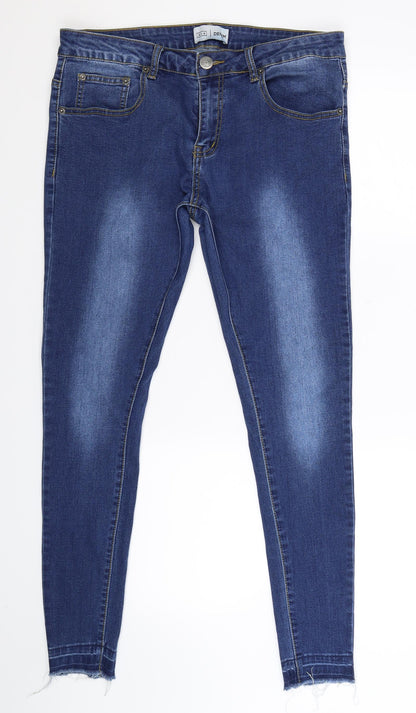 Denim 304 Womens Blue  Denim Skinny Jeans Size 34 L30 in