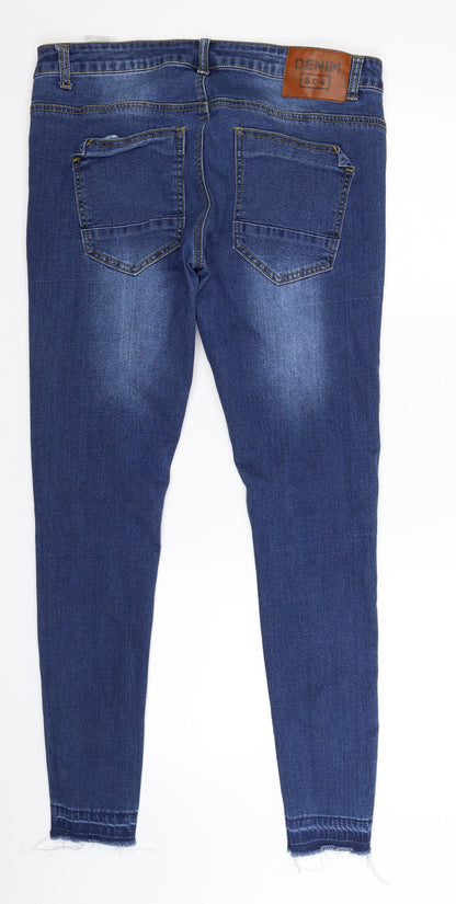 Denim 304 Womens Blue  Denim Skinny Jeans Size 34 L30 in